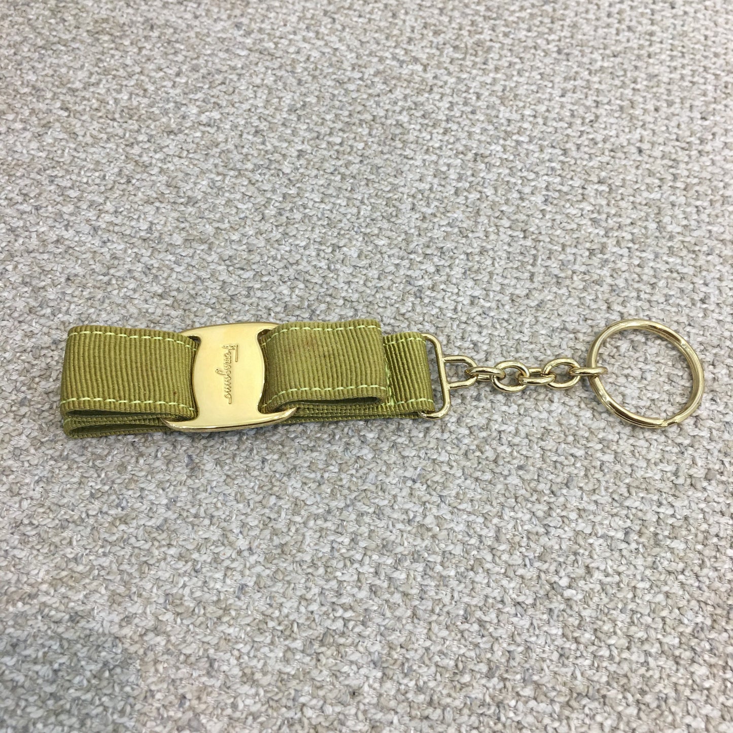 SALVATORE FERRAGAMO Vara Ribbon Key Chain