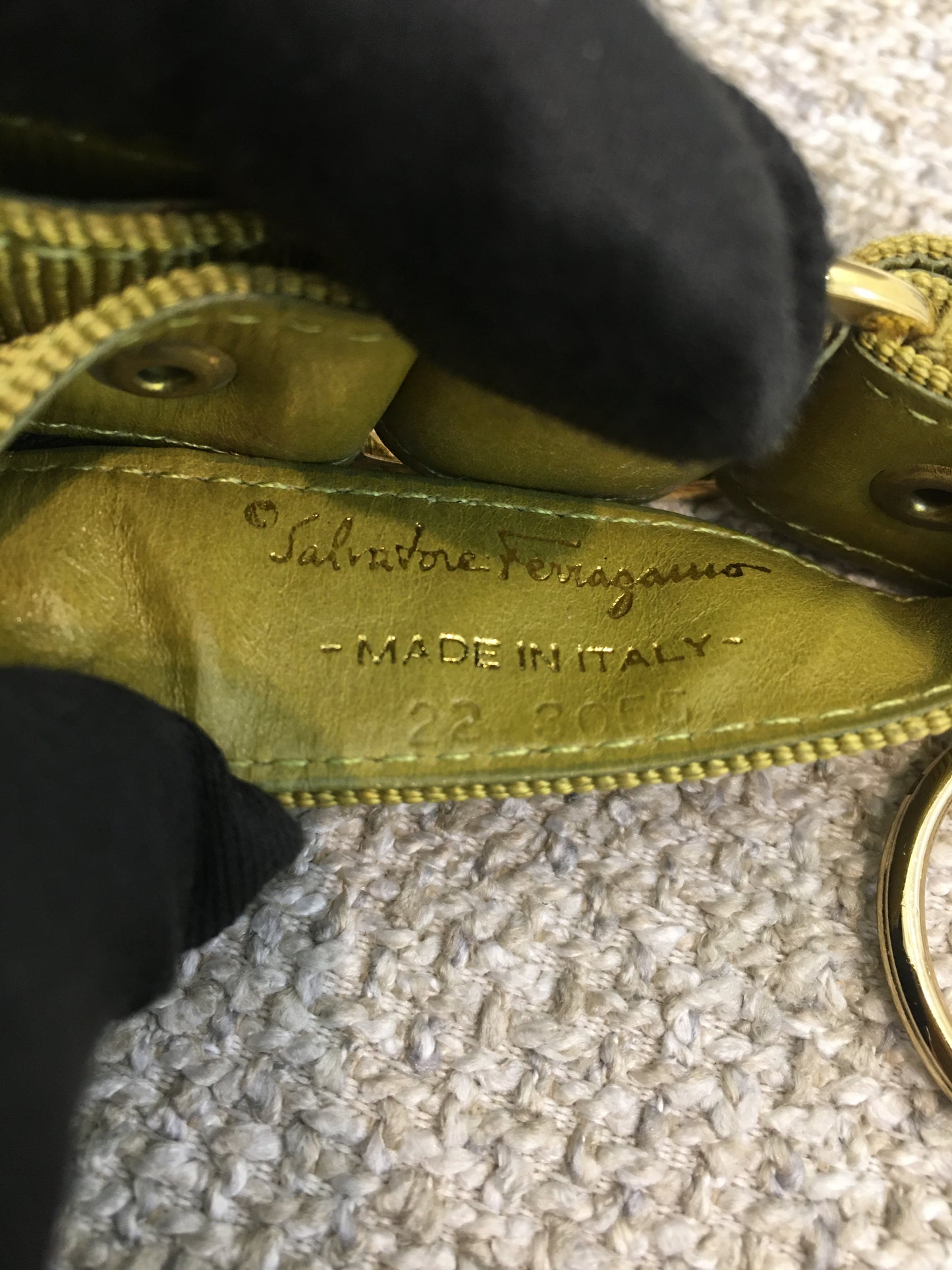 SALVATORE FERRAGAMO Vara Ribbon Key Chain