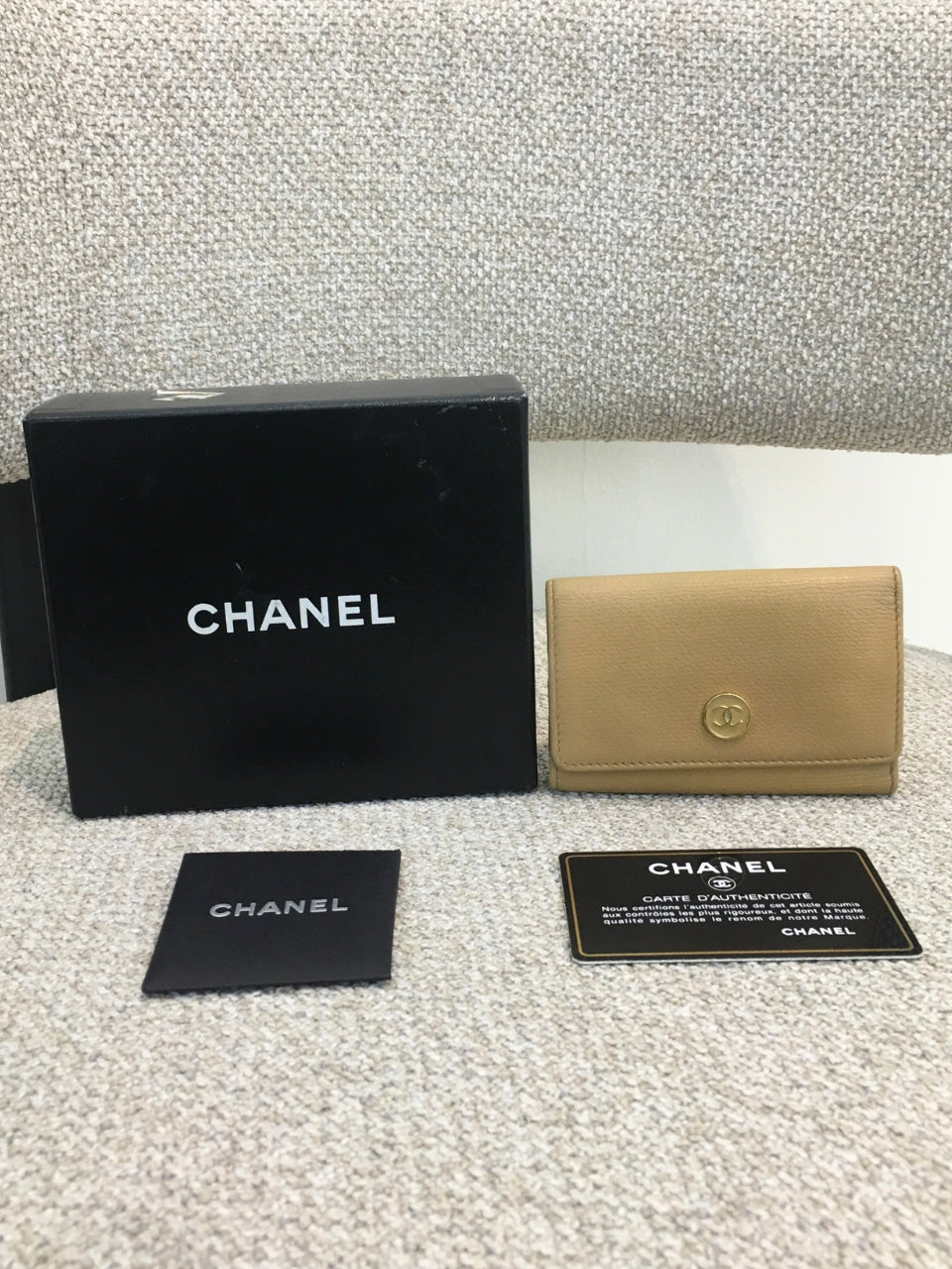 Chanel Coco Button Key Holder
